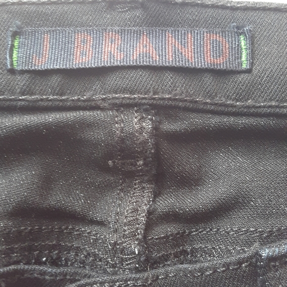 J Brand The Pencil Skinny Lightweight Black Jean - Picture 5 of 8